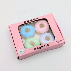 Three by Three Mini Donut Magnets